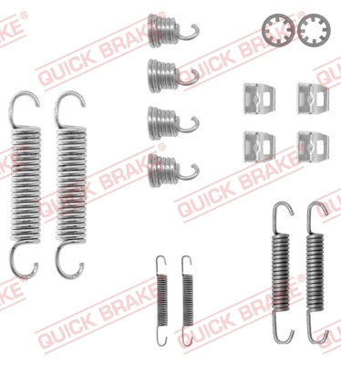 Accessory Kit, brake shoes